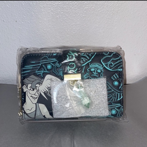 Loungefly Disney Atlantis 20th Anniversary Kida and Milo Wallet - Picture 6 of 9